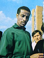 Samlarkort från Olympiska spelen 1972 Abebe Bikila, 1972