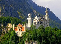 Castiellu Neuschwanstein, Baviera, Alemaña.