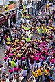 Castellers a la Plaça de la Vila