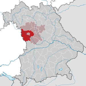 Landkreis Ansbach di Bayern