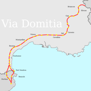 Apt une des principales étapes sur la Via Domitia