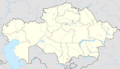 Location map Kazakhstan