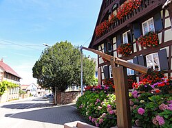 Skyline of Obermodern-Zutzendorf