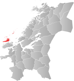 Frøya i Trøndelag fylke.