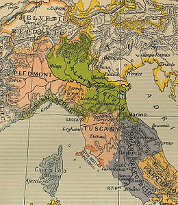 Repubblica Ligure - Localizzazione