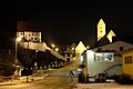 Leipheimer Schloss und Kirche und Hirschbräu