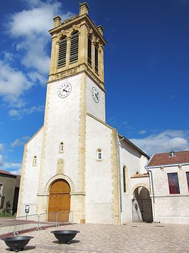 De kerk van Mars-la-Tour