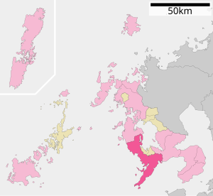 Laag faan Nagasaki uun det Prefektuur