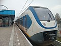 Sprinter richting Haarlem op spoor 4