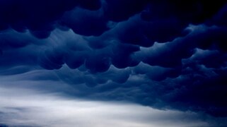 Mammatus über Pforzheim, 11. Juni 2014