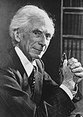 Bertrand Russell en novembre 1957.