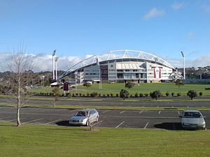 The stadium from the south-east.