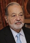 Carlos Slim Helú, magnate, uno de los hombres más ricos del mundo.