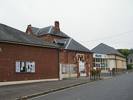 The town hall in Vaux-sur-Somme