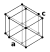 Hexagonal crystal structure for روی