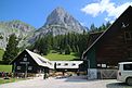 Oberst-Klinke-Hütte vor Admonter Kalbling