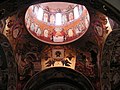 Interieur van de Grieks-Katholieke Kerk in Teiuș