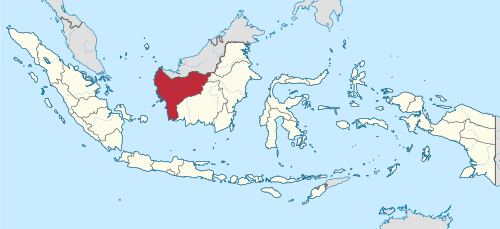 Wawidangan Kalimantan Barat ring Indonésia