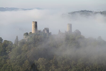 4. Platz: Burg Thurant im Morgennebel Foto: Rolf Kranz