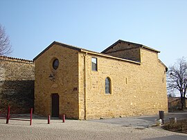 The chapel of Saint-Pierre, in Moiré