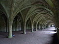 Vaulted cellarium used as food storage