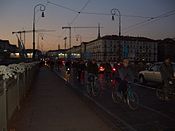 Via Po vista dal Ponte Vittorio Emanuele I