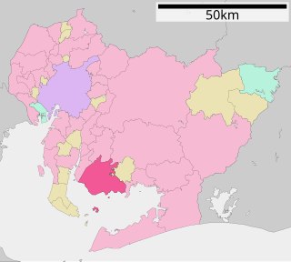 西尾市位置図