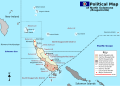 Mappa tad-distrett tar-Reġjun Awtonomu ta' Bougainville