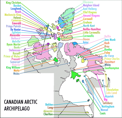 Uhartedi Artikoaren mapa