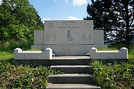 Le mémorial du col du Fau.