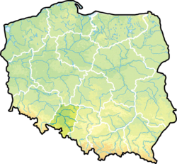 Location within Poland