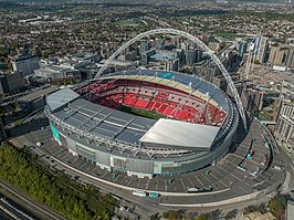 De finale werd gespeeld in het Wembley Stadium.