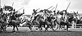 Image 43Taburida, a traditional Arab exhibition of horsemanship performed during festivals (from Culture of Morocco)