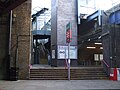 The footbridge linking the mainline (c2c) and DLR platforms at Limehouse station opened in late November 2009.