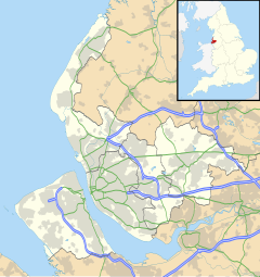 Roby is located in Merseyside