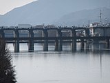 Brücke über den Kiso