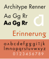 »Architype« von Paul Renner