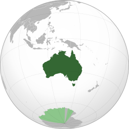 Australia - Localizzazione