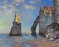 Étretat sziklái, 1885, Clark Art Institute, Williamstown, Massachusetts