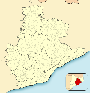 Santa María de Marlés ubicada en Provincia de Barcelona