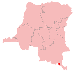 Location in the Congo