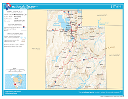 Utah – Mappa