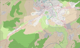 Plan de la commune de Verdun.