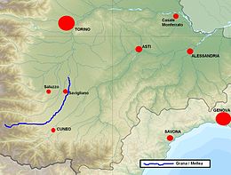 Mappa del fiume