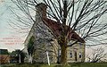 Image 4Eleazer Arnold House, 1691, Lincoln, Rhode Island, an example of a Stone ender style of Rhode Island architecture that developed in the 17th century where one wall in a house is made up of a large stone chimney.