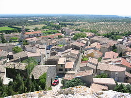 Viewed from the castle