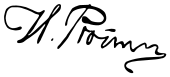 signature d'Ilia Répine