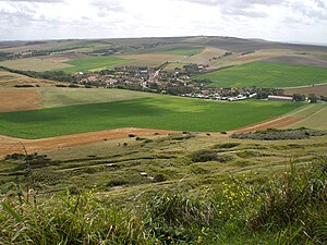 Escalles vue du cap Blanc-Nez.