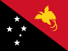 Bandera de Papua Nueva Guinea