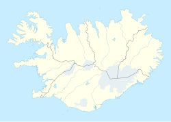 Reykjavík ubicada en Islandia